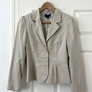 H&M Beige Blazer Size 4